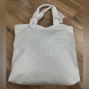 Terry Cloth Embossed Beach Tote Bag - Stoney Clover Lane x Target White